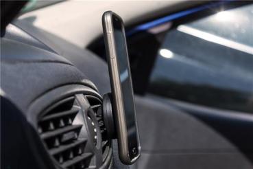 Magnethalterungs-Set Universal , zur einfachen und sicheren Befestigung im Fahrzeug - schwarz