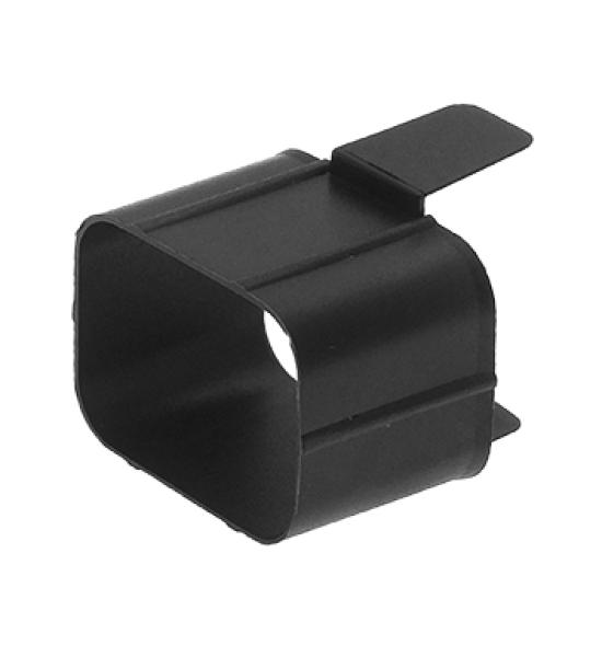 Secure Sleeves / Aufsteckhülse  für Kaltgerätestecker C19 Buchse , schwarz