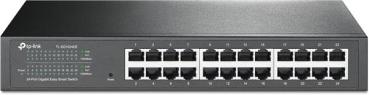 19" TP-Link TL-SG1024DE  24Port-Gigabit-Ethernet-Switch  , schwarz