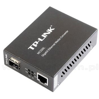 TP-LINK MC220L GigaBit Konverter, 1000T   1000X SFP, Multimode/Singlemode, bis zu 10km