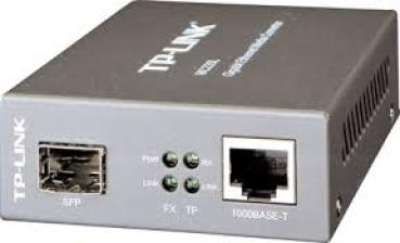 Preview: TP-LINK MC220L GigaBit Konverter, 1000T <> 1000X SFP, Multimode/Singlemode, bis zu 10km