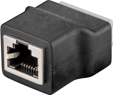 Terminal Adapter Block 8-pin > RJ45-Buchse (8P8C) ,