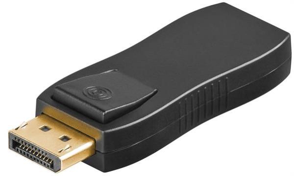 DisplayPort/HDMI Adapter 1.1, DP20-Stecker > HDMI(Typ A)-Buchse ,schwarz