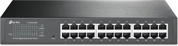 19" TP-Link TL-SG1024DE  24Port-Gigabit-Ethernet-Switch  , schwarz