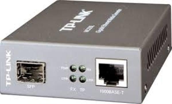 TP-LINK MC220L GigaBit Konverter, 1000T   1000X SFP, Multimode/Singlemode, bis zu 10km