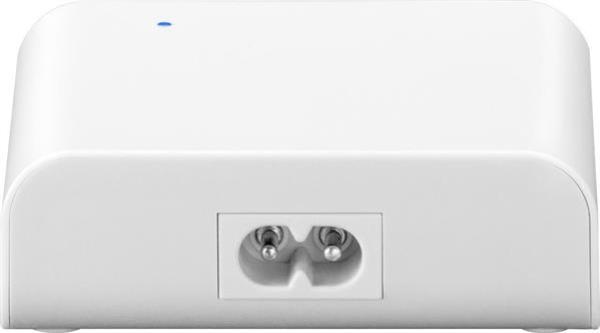 4-fach USB-Ladegerät 30W , CEE7/16 >4x USB2.0 Stecker , AC 100-240V , flache Bauform , Weiß