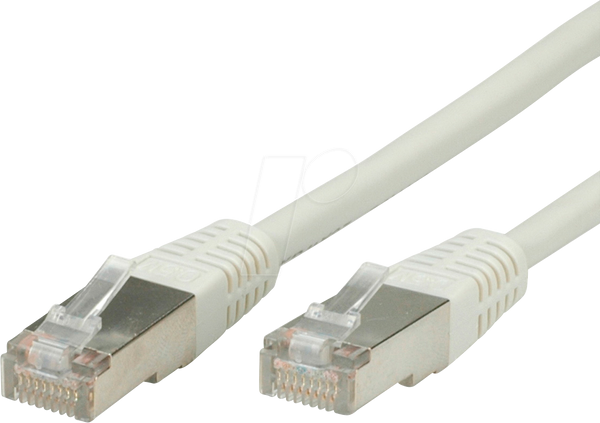 Cat.5e  Patchkabel F/UTP 100Mhz ,CCA, RJ45 STP   RJ45 STP, PVC, grau - 2m