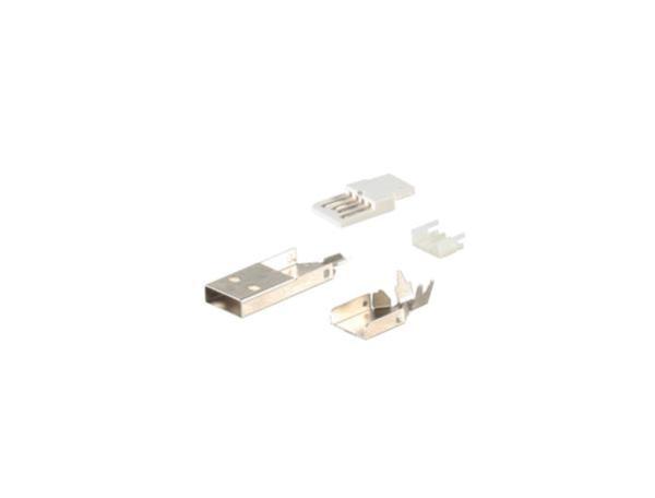 * USB-A  Stecker ( 4-teilig ) unmontiert