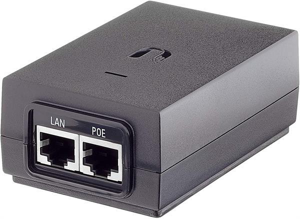 Ubiquiti POE-24-24W Adapter, 24 V,  PoE Injektor (24 W) , für Netzwerk / Router , schwarz