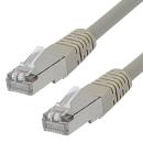 Cat.5e Patchkabel ,100MHZ, SF/UTP, CCA , RJ45 STP <> RJ45 STP, PVC, grau - 25m