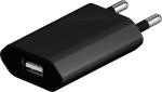 Ladeadapter/Netzstecker 100 - 230V > 1x USB A , 1000mA / 5V  , schwarz